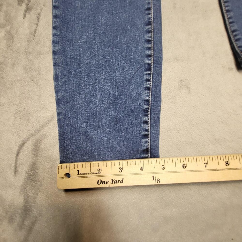 Buffalo David Bitton Jeans Womens 8 Blue Avalon Mid Rise Ankle Skinny Stretch - Picture 6 of 12